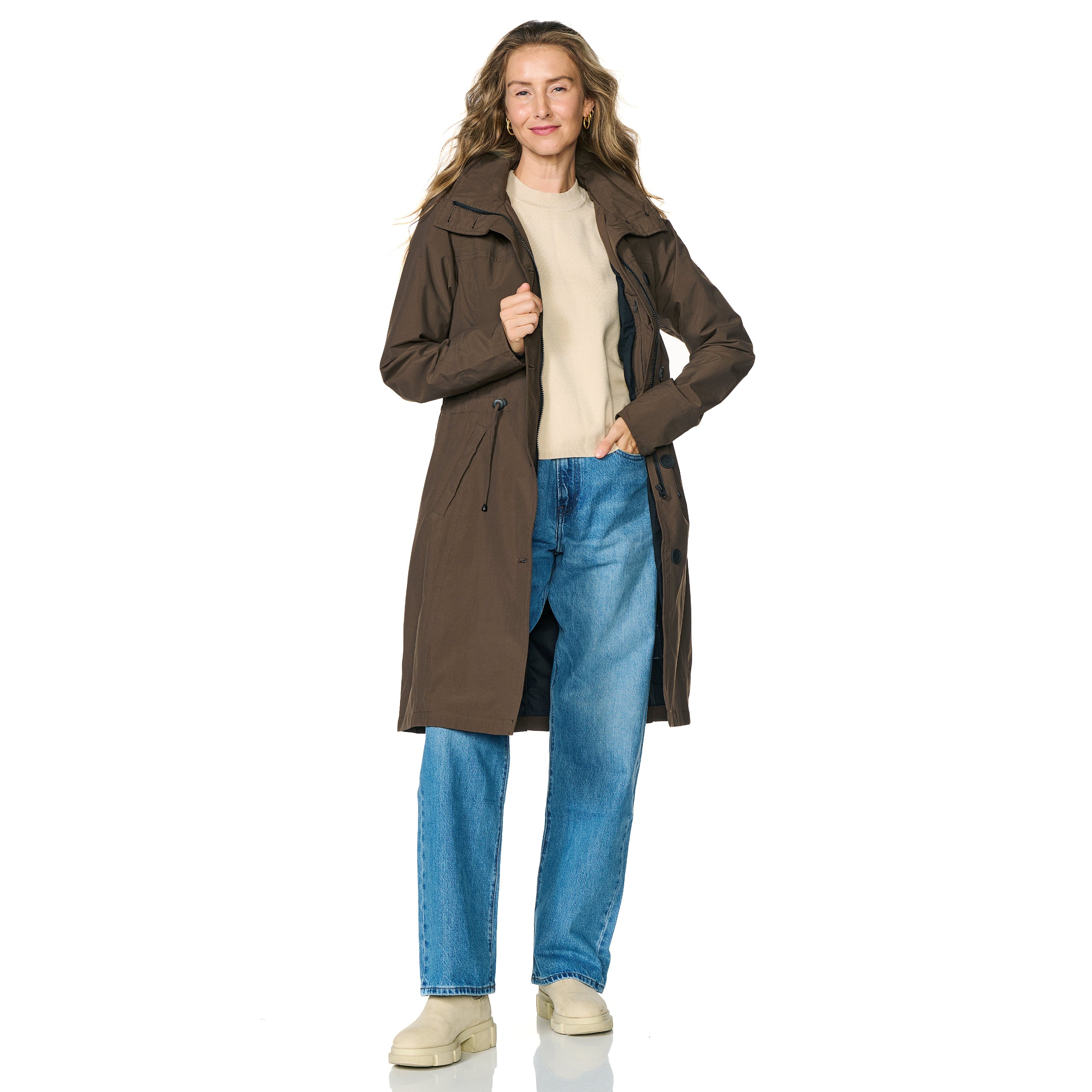 jas Porto donkerbruin