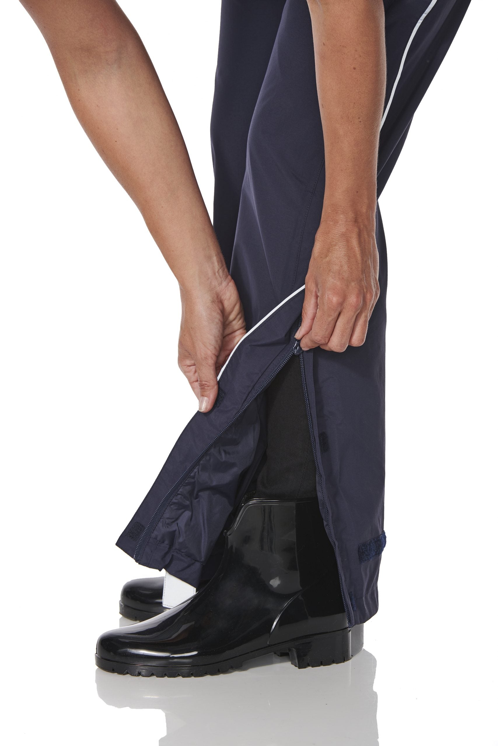 Regenbroek donkerblauw Happy Rainy Days 